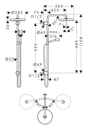 Showerpipe